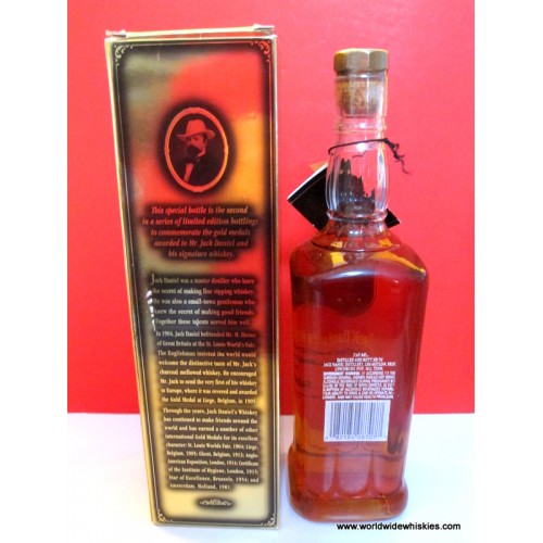 Jack Daniels 1905 Gold Medal Whiskey 750ml Boxed